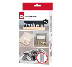 Silikon Gießform "Mini ABC"