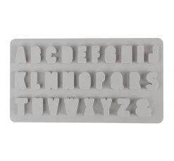 Silikon Gießform "Mini ABC"