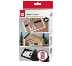 Silikon Gießform "Mini Krippe"