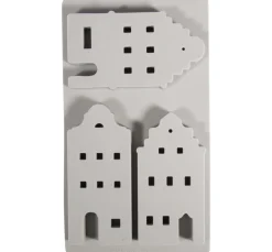 Silikon Gießform "Nordic Häuser"