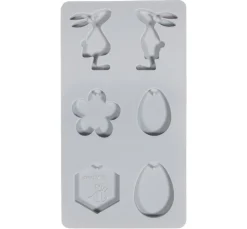 Silikon Gießform "Osterfreunde & Biene"