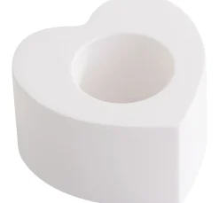 Silikon Gießform "Stabkerzenhalter Herz Mini"