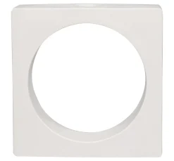 Silikon Gießform "Vase Quadrat mit Kreis"