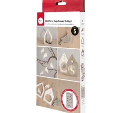 Silikon Gießform "Vogelhäuser & Vögel"