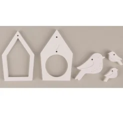 Silikon Gießform "Vogelhäuser & Vögel"