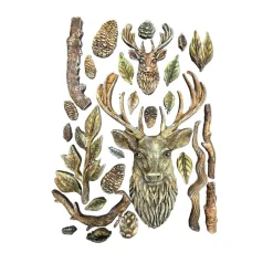 Silikonform A5 "The Owl's House - Deer"