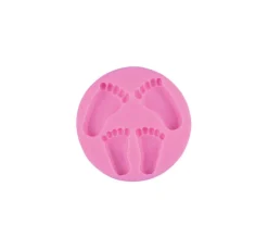 Silikonform "Füßchen"