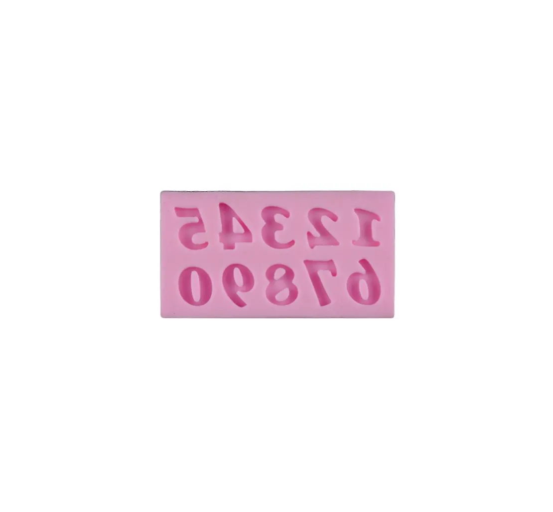 Silikonform "Mini Zahlen"