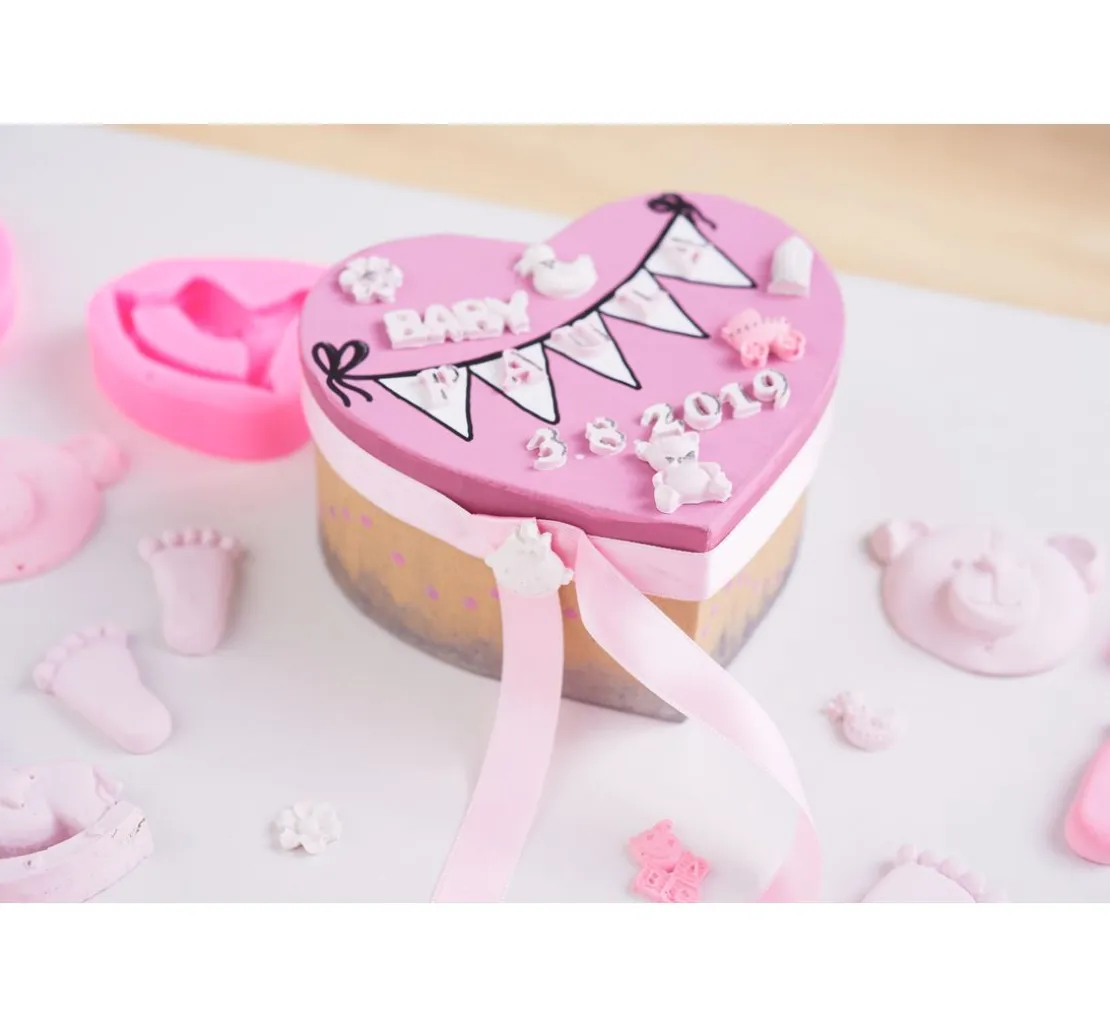 Silikonform "Mini Zahlen"