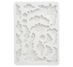 Silikonform "Precious - Blumen Ornamente"