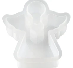 Silikon-Gießform "Engel mit Herz"