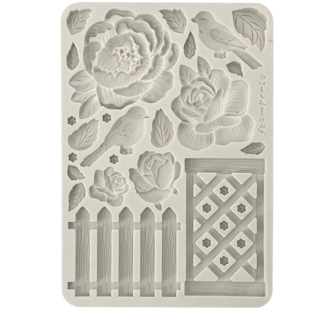 Silikon-Gießform "House of Roses"