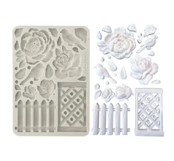 Silikon-Gießform "House of Roses"