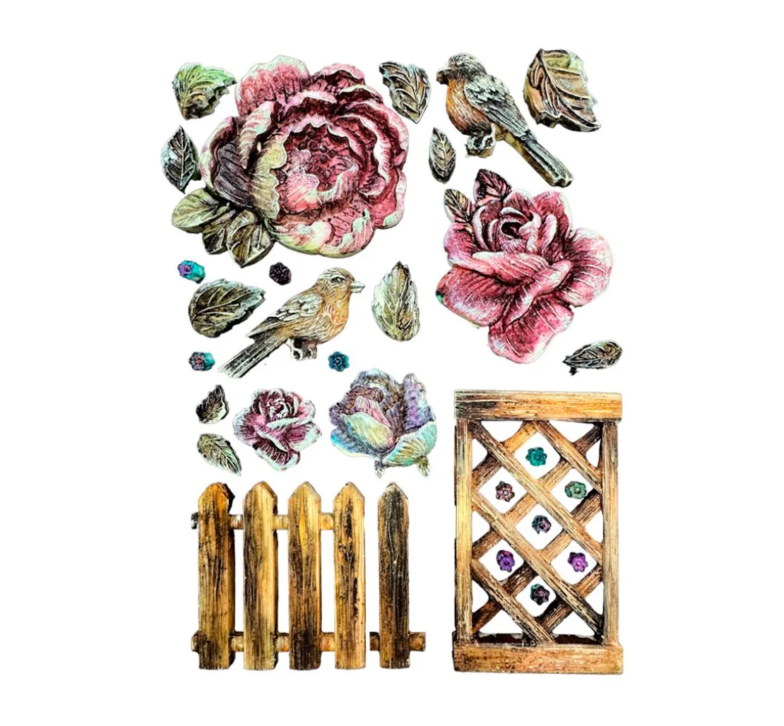 Silikon-Gießform "House of Roses"