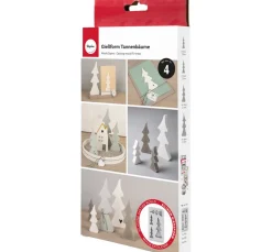 Silikon-Gießform "Tannenbäume"