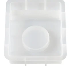 Silikon-Gießform "1-Teelichthalter mit Schlitz"