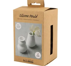 Silikon-Gießform "Vasen-Set"
