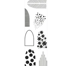 Silikonstempel für Faltblume "Style"