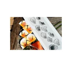 Silikonstempel für Faltblume 