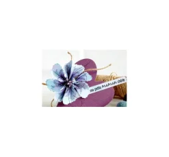 Silikonstempel für Faltblume 