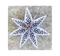 Silikonstempel für Faltstern Mittel 