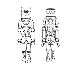 Silikonstempel "Nussknacker"