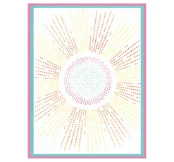 Sizzix A6 Stencil "Cosmopolitan - Shine Bright by Stacey Park"