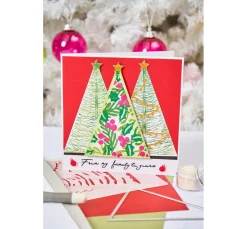 Sizzix Clear Stamp and Stencil Set 