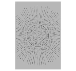 Sizzix 3D-Prägeschablone "Cosmopolitan - Shine Bright by Stacey Park"