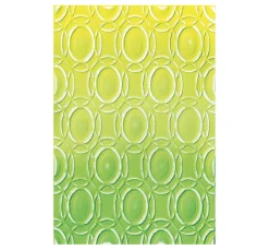 Sizzix 3D-Prägeschablone "Cosmopolitan - Golden Rings by Stacey Park"