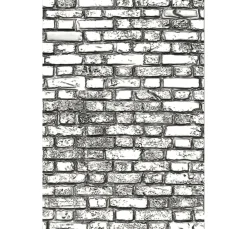 Sizzix 3D-Prägeschablone "Mini Brickwork by Tim Holtz"