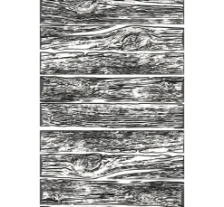 Sizzix 3D-Prägeschablone "Mini Lumber by Tim Holtz"