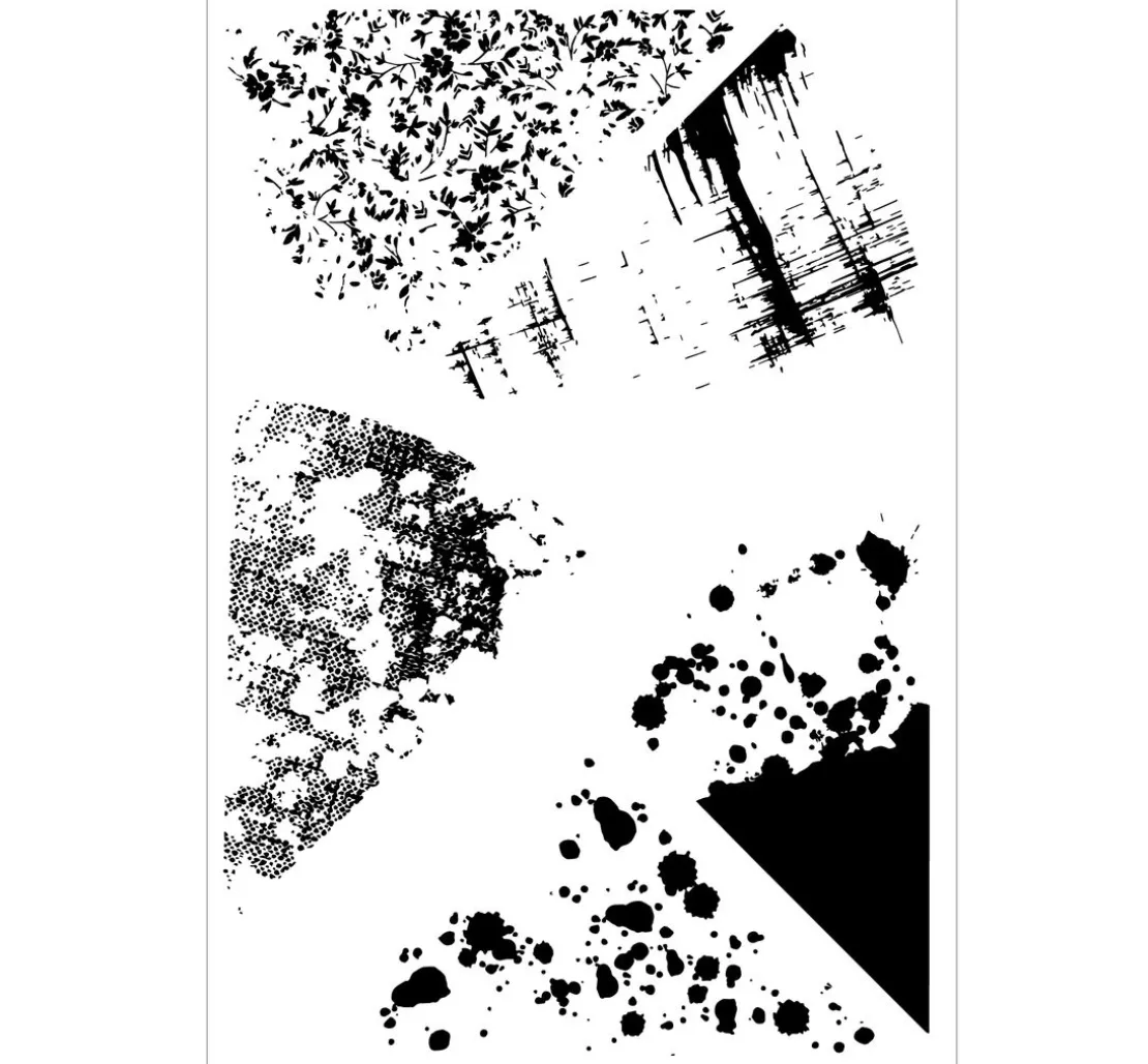 Sizzix Framelits Stanzschablone und Clear Stamps by 49 and Market