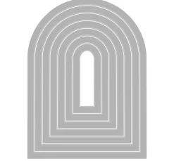 Sizzix Framelits Stanzschablone "Tunnel Arches by Eileen Hull"