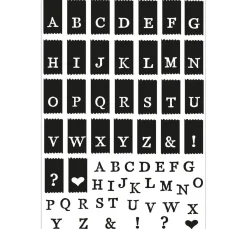 Sizzix Stanzschablone und Clear Stamps 