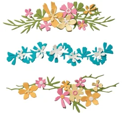 Sizzix Thinlits Stanzschablone "Woodland Borders"