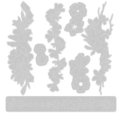 Sizzix Thinlits Stanzschablone "Woodland Borders"