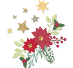 Sizzix Thinlits Stanzschablone "Festive Foliage"