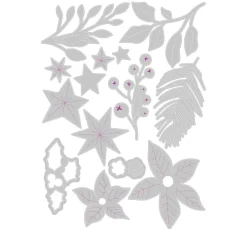 Sizzix Thinlits Stanzschablone "Festive Foliage"