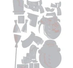 Sizzix Thinlits Stanzschablone "Winston Colorize by Tim Holtz"