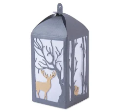 Sizzix Thinlits Stanzschablone "Woodland Lantern"