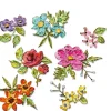 Sizzix Thinlits Stanzschablone "Brushstroke Flowers Mini by Tim Holtz"