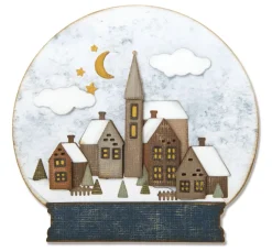 Sizzix Thinlits Stanzschablone "Snowglobe by Tim Holtz"