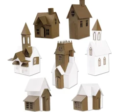Sizzix Thinlits Stanzschablonen-Set "Village Collection by Tim Holtz"