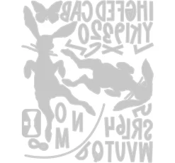 Sizzix Thinlits Stanzschablone "Hippity Hop by Tim Holtz"