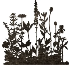 Sizzix Thinlits Stanzschablone "Flower Field by Tim Holtz"