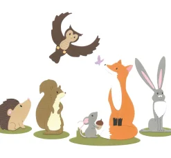 Sizzix Thinlits Stanzschablone "Forest Animals"