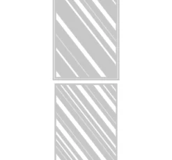 Sizzix Thinlits Stanzschablone "Layered Stripes by Tim Holtz"