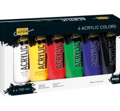 Solo Goya Acrylic Basic, 6er Set Acrylfarbe
