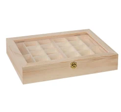 Sortier- Schmuckkasten, Kiefernholz